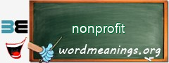 WordMeaning blackboard for nonprofit